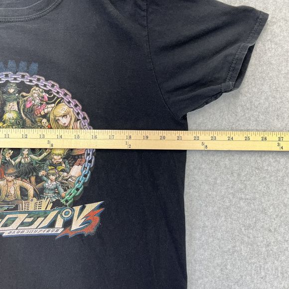 Danganronpa Anime Shirt Adult Large L Black Graphic Tee For Fans By Fans - Picture 6 of 7